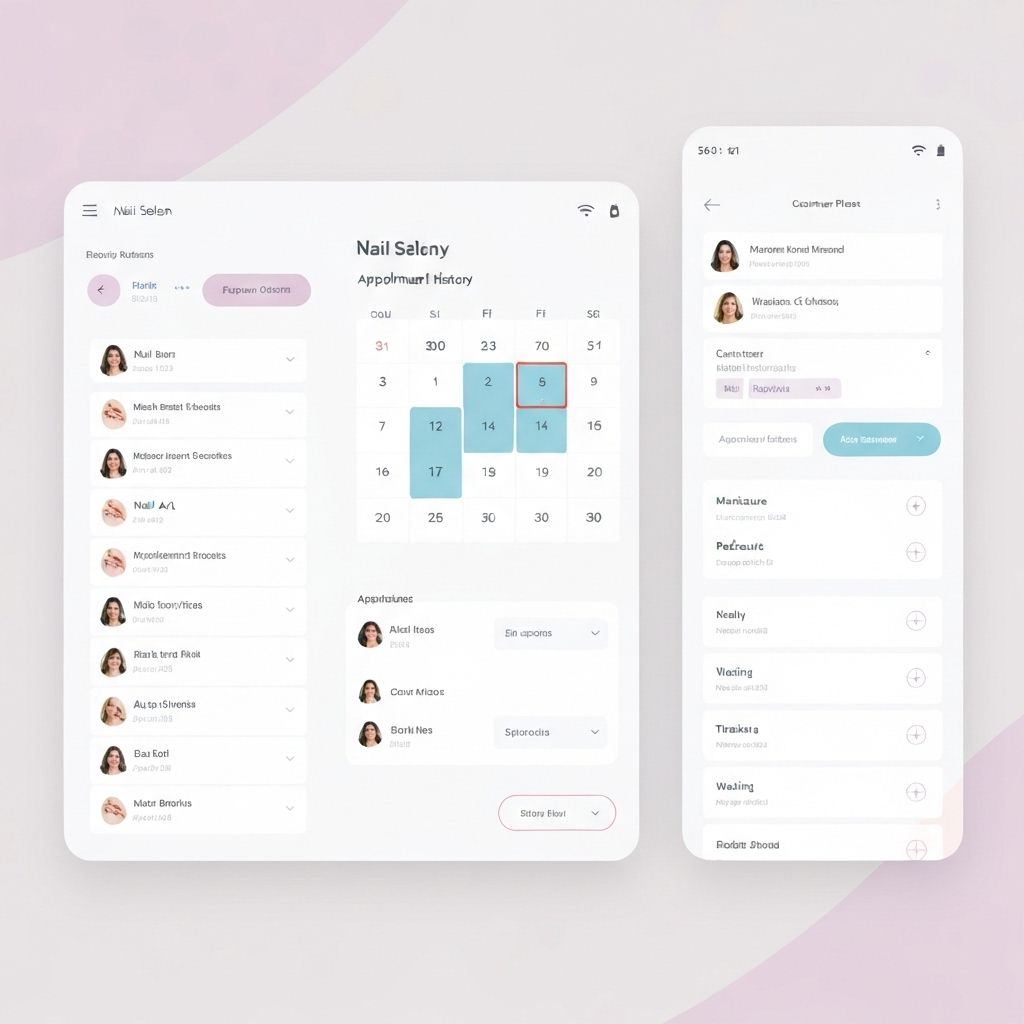 PrettyNow Dashboard - Salon Booking System